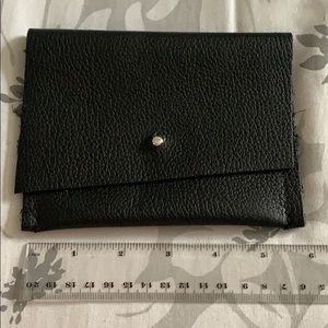 New - Black Leather Wallet
